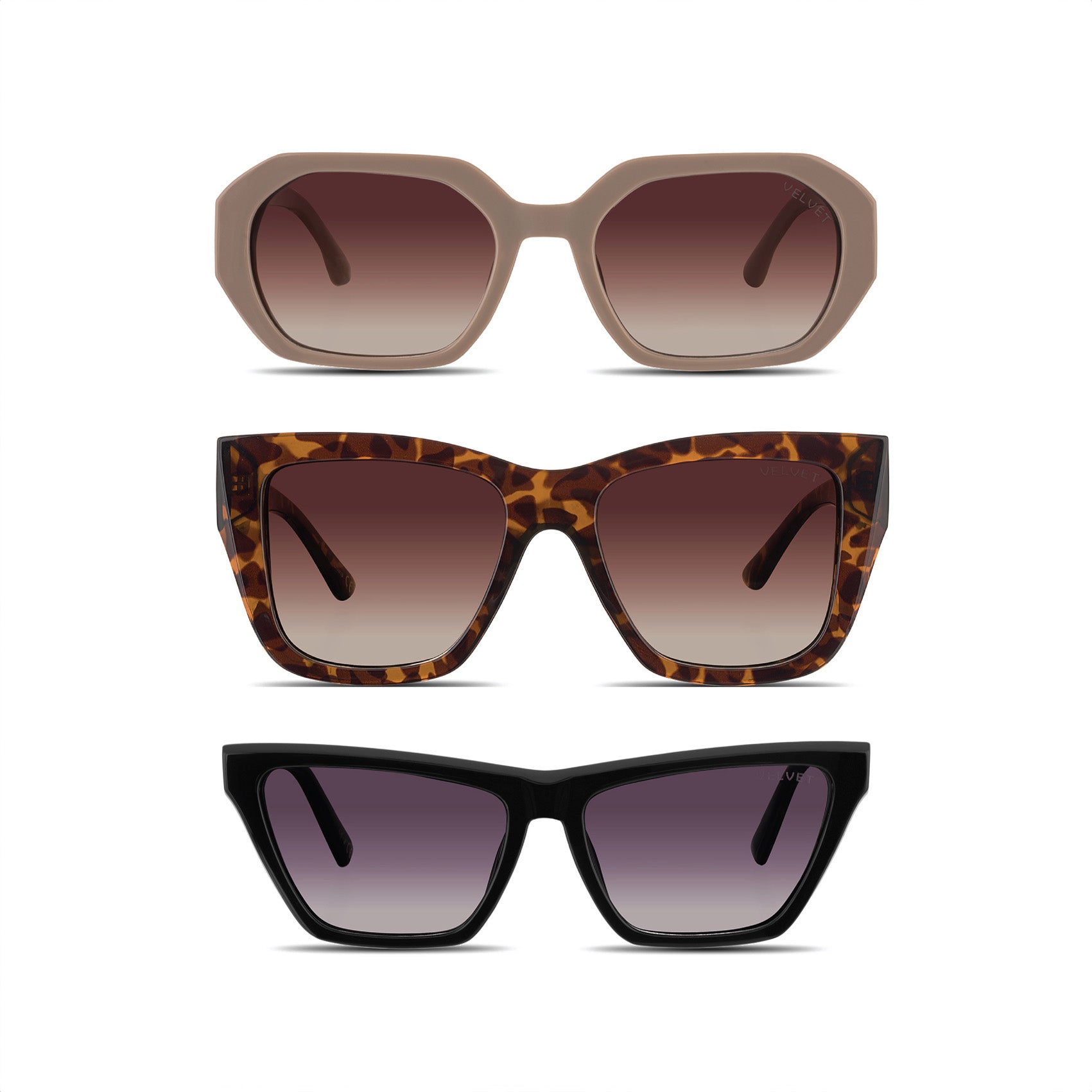Heart Face Shape Sunglass Style Box