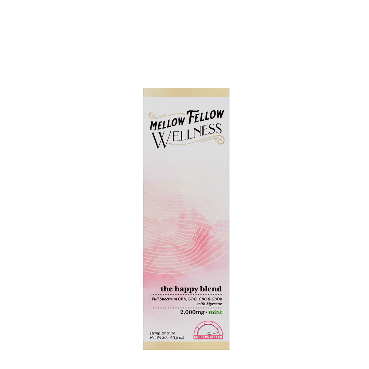 The Happy Blend CBD Tincture - 2000mg - Mint