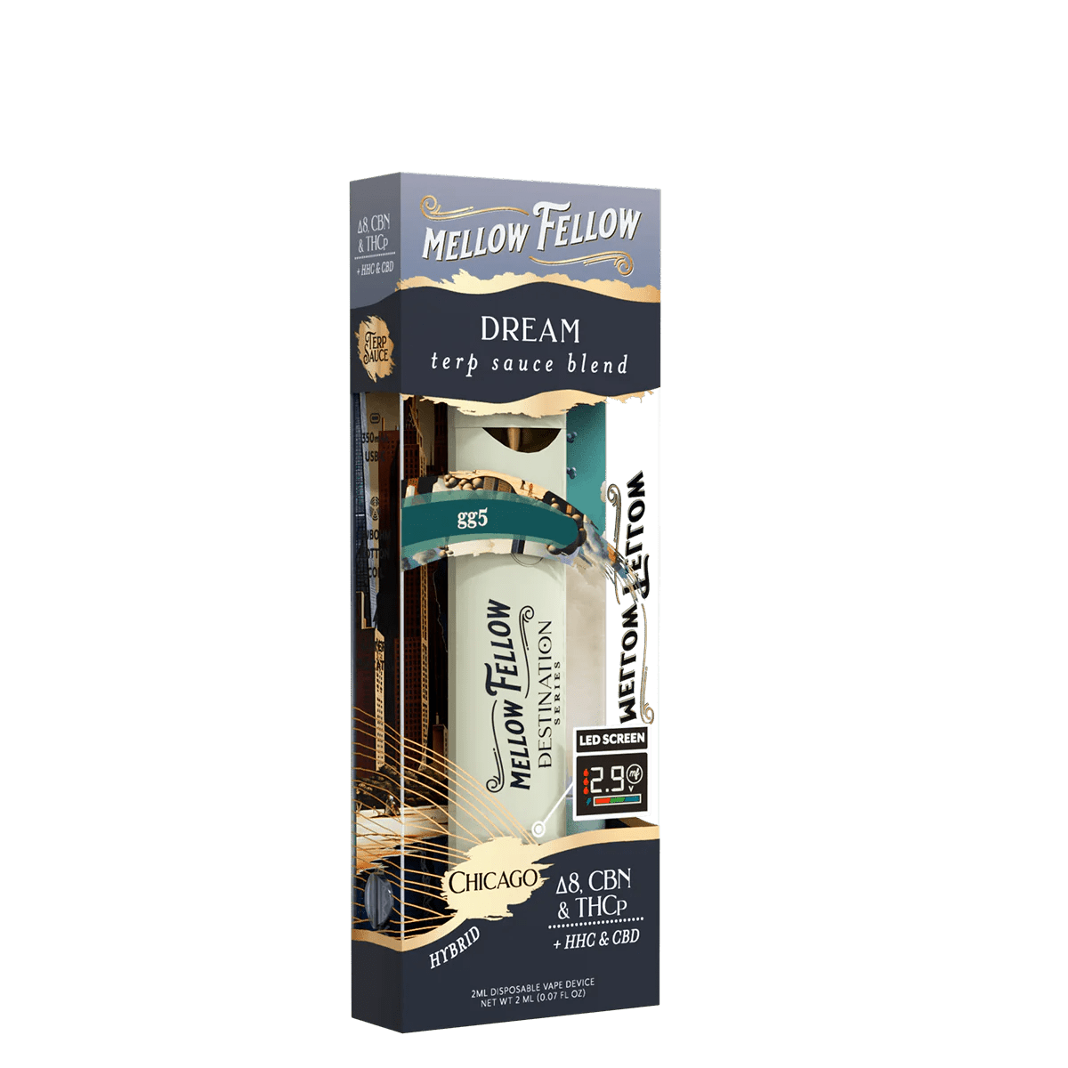 Dream Blend - Terp Sauce 2ml Disposable Vape - GG5 (Hybrid)