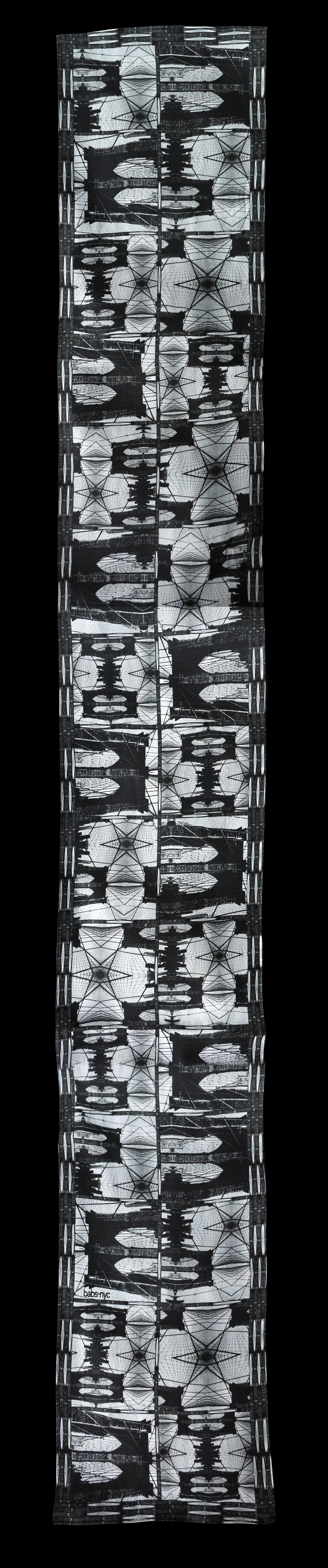 Babs Brooklyn Bridge Silk Scarf