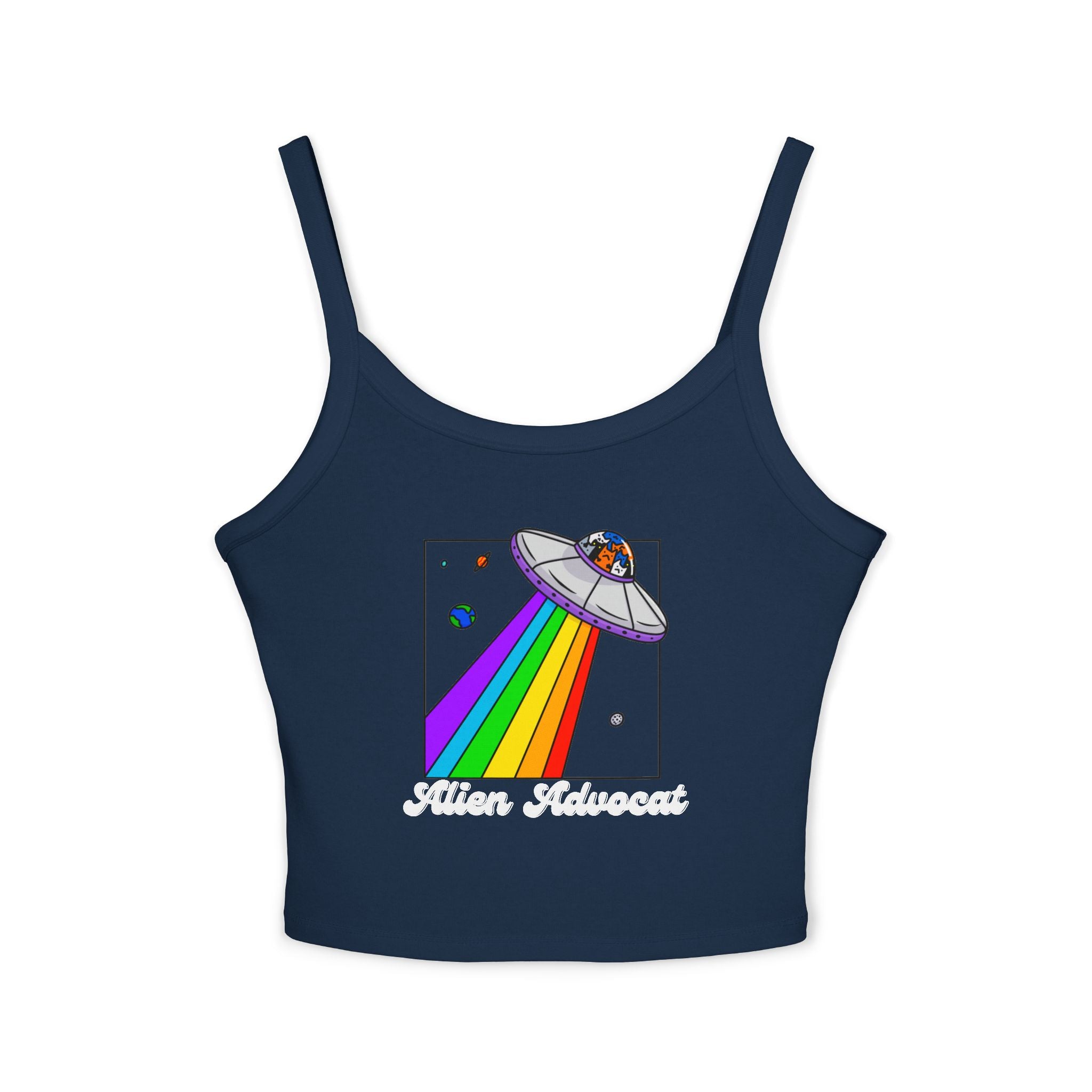 Alien Advocat Spaghetti Strap Tank Top