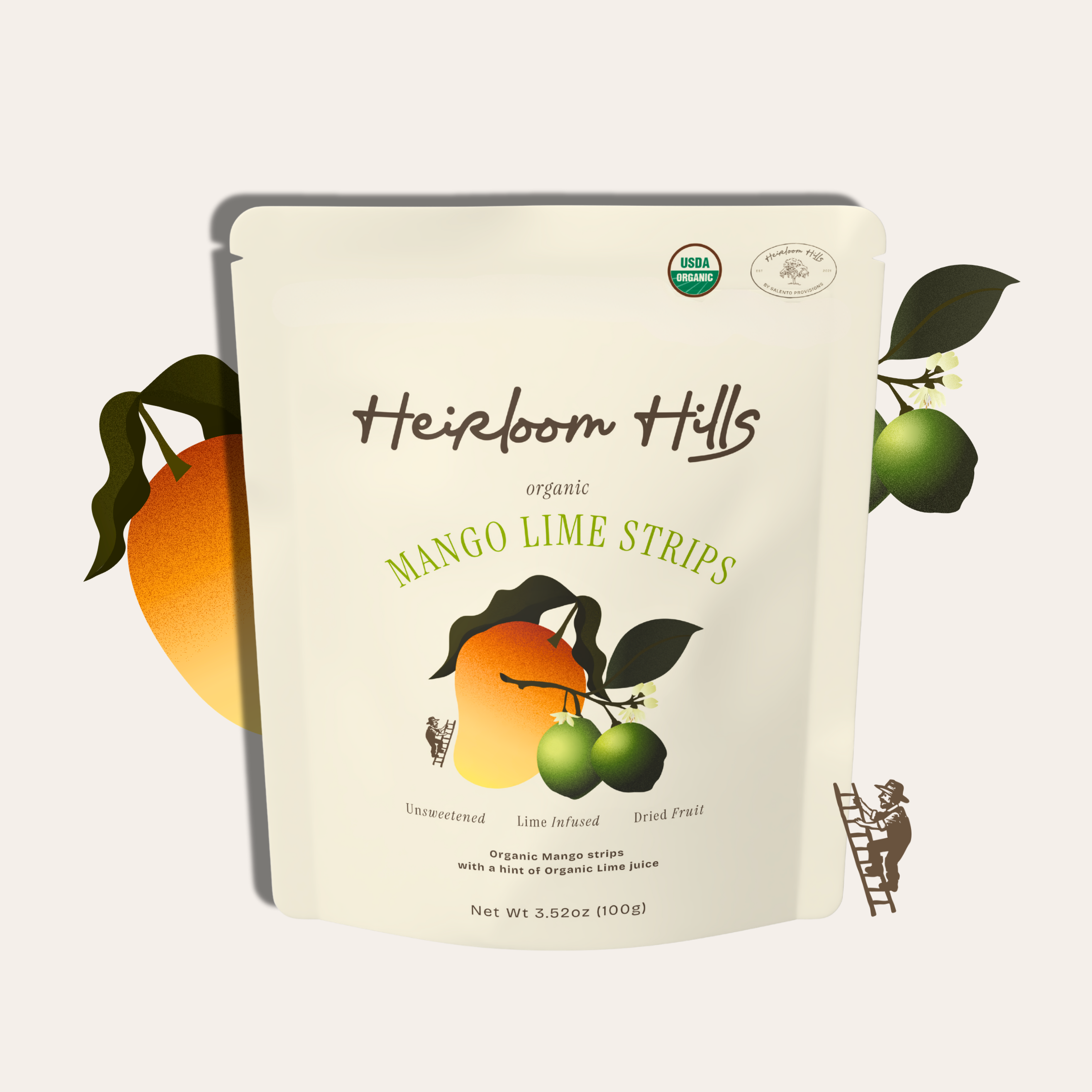 Organic Mango Lime Strips