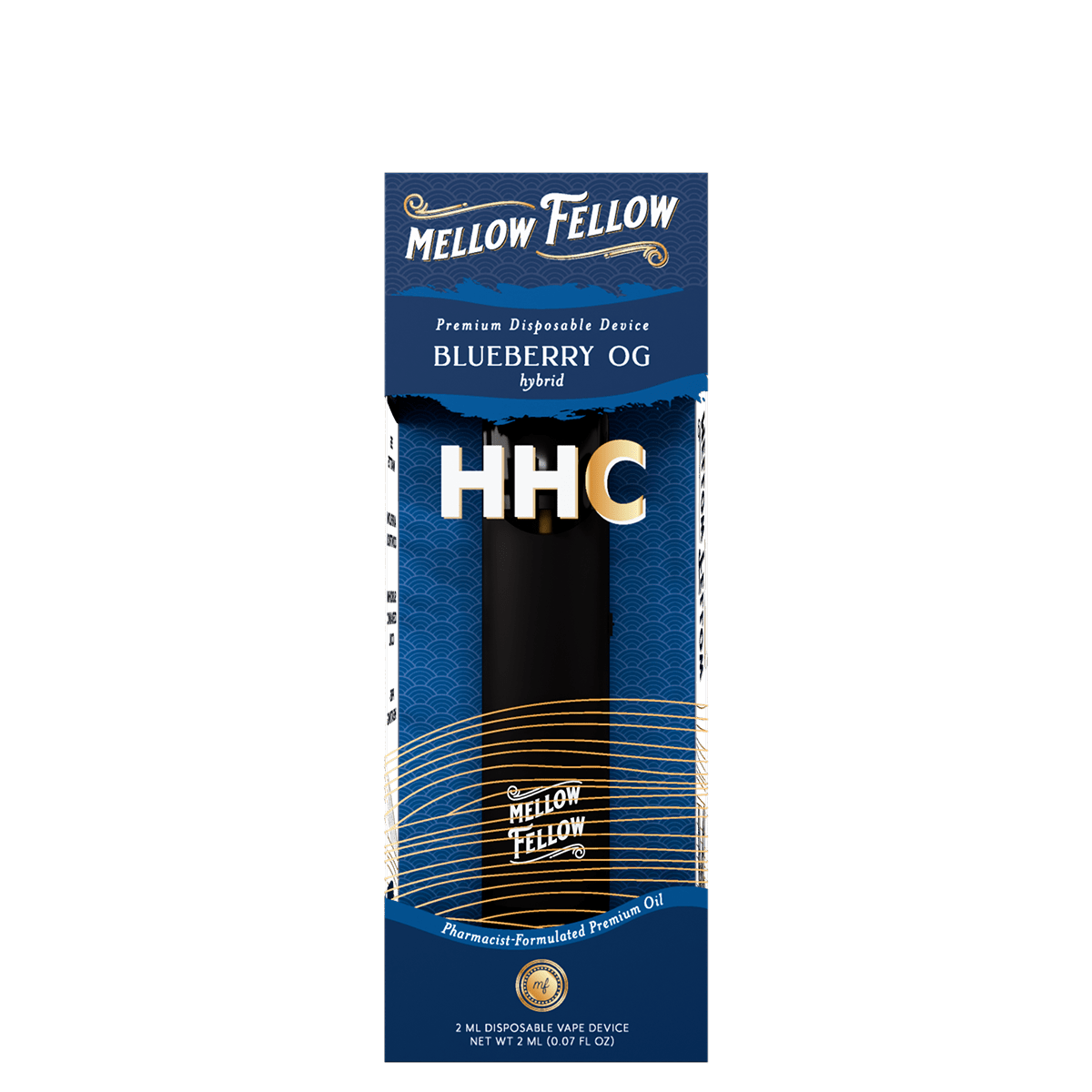HHC Premium 2ml Disposable Vape - Blueberry OG (Hybrid)