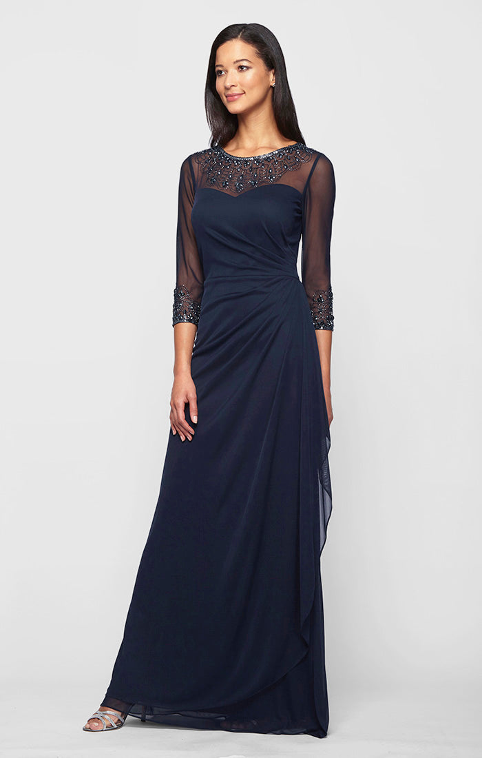 Joanna Sweetheart Neckline Gown