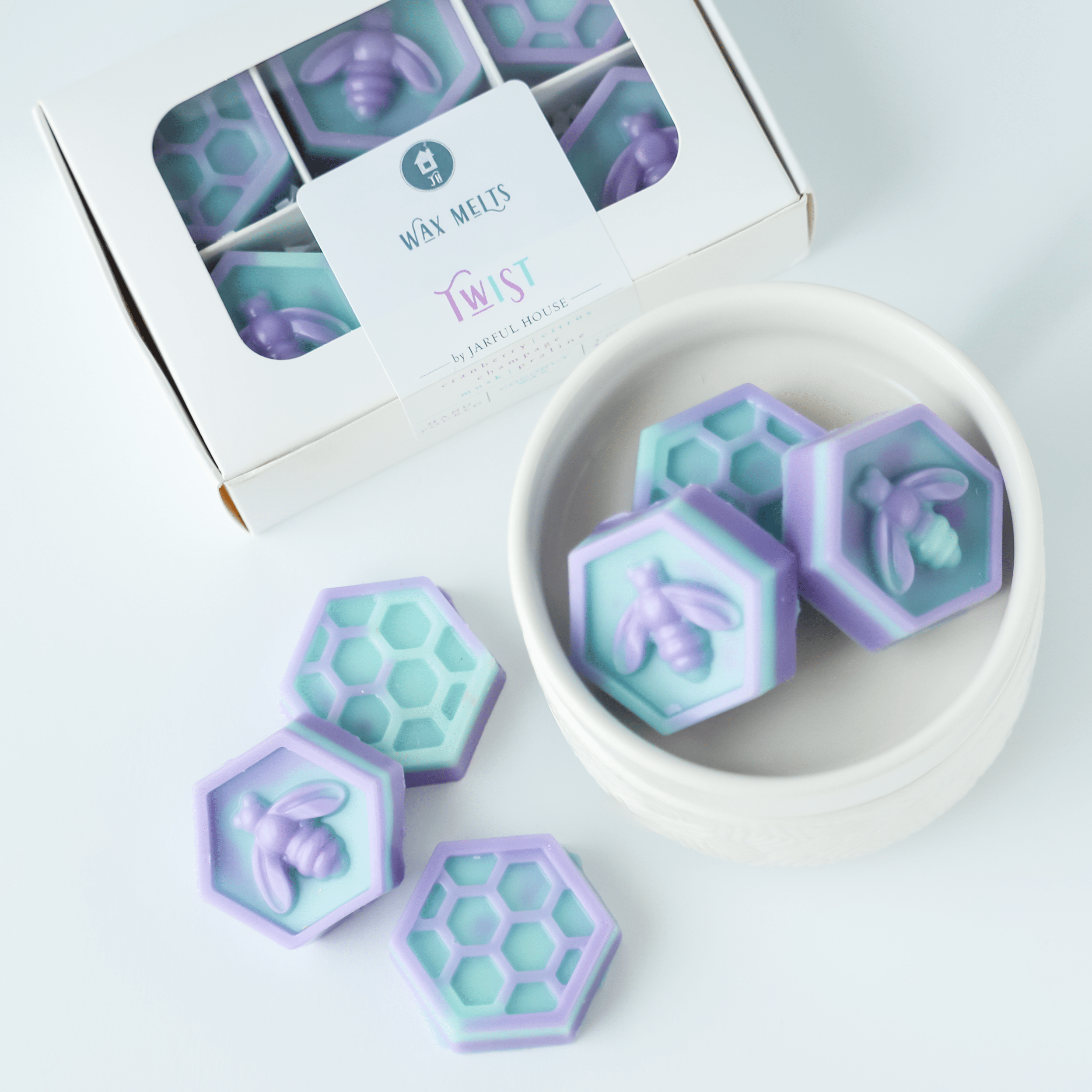 Twist Wax Melts Honeycomb Shaped 3 oz.
