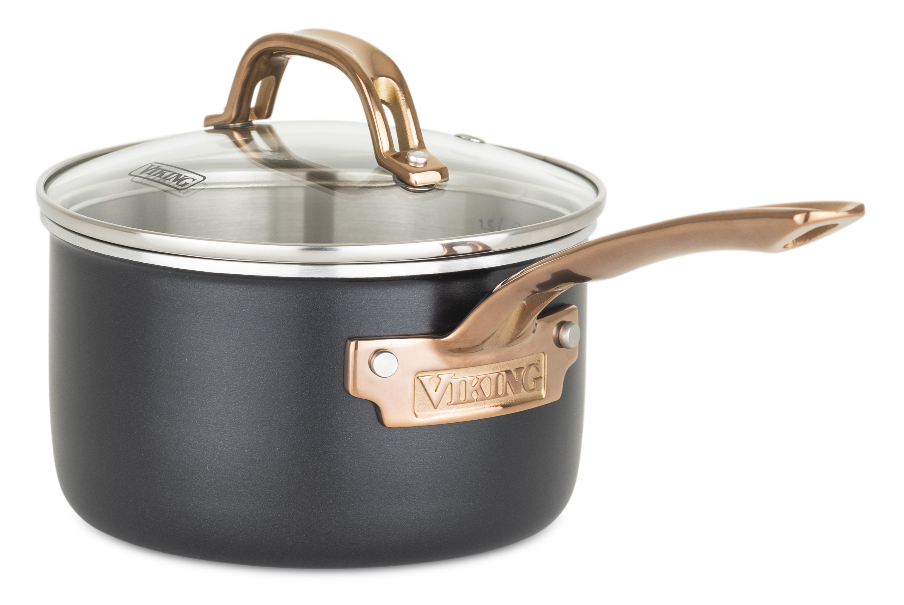 Black and Copper 3-Ply Cookware