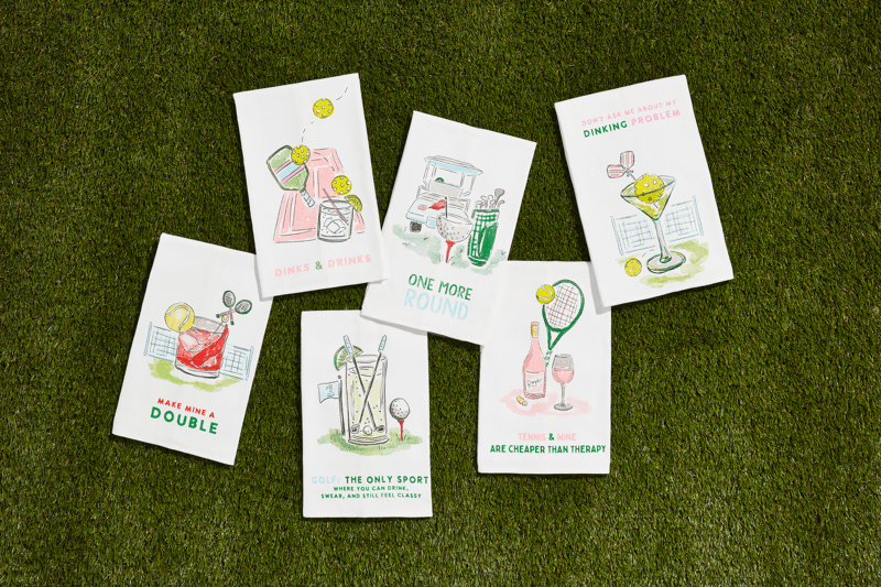 Tennis Wine Pro Shop Towel