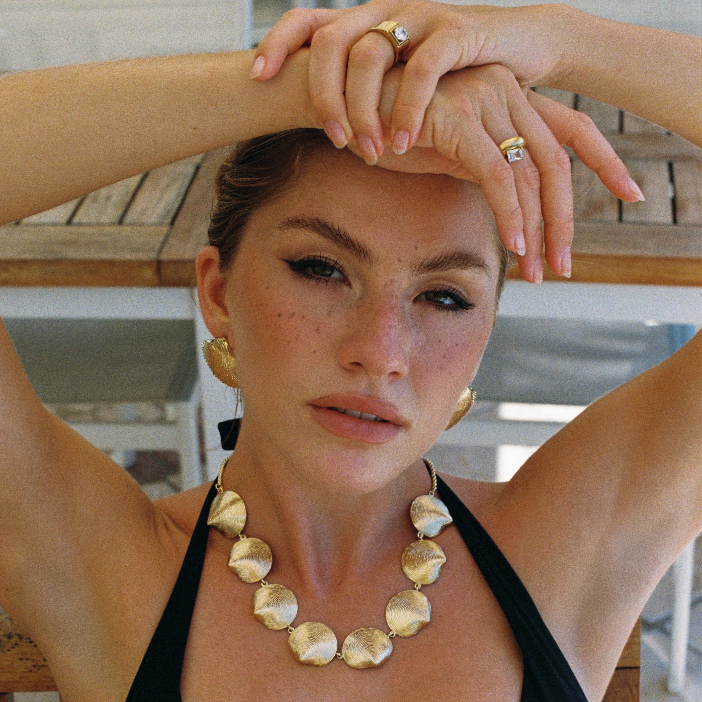 Big Seashell Earrings