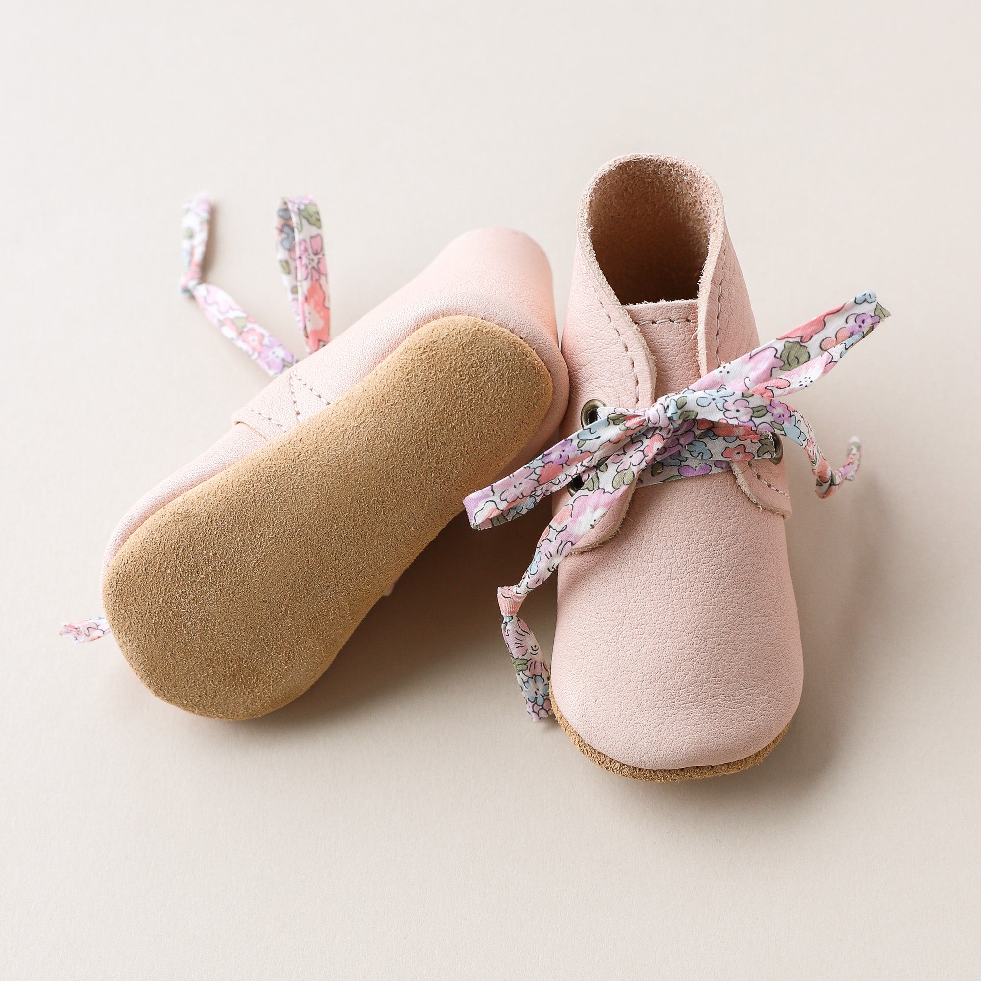 Pink Desert Boots for Baby