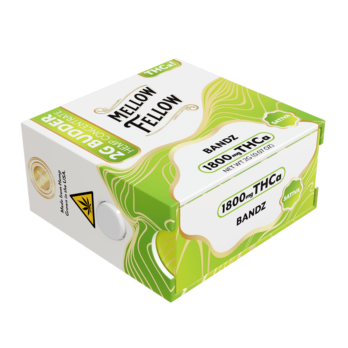THCa 2g Budder Jar - Bandz (Sativa)