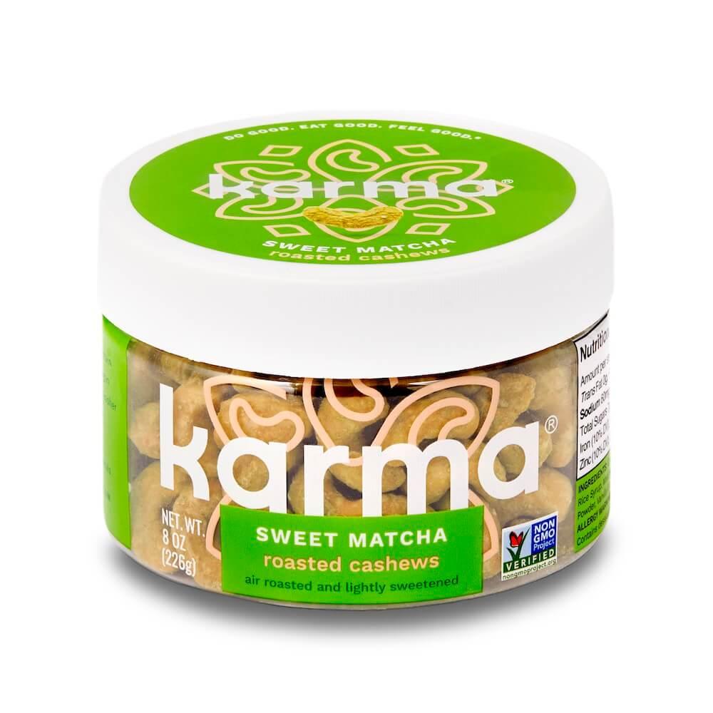 Sweet Matcha Roasted Cashews