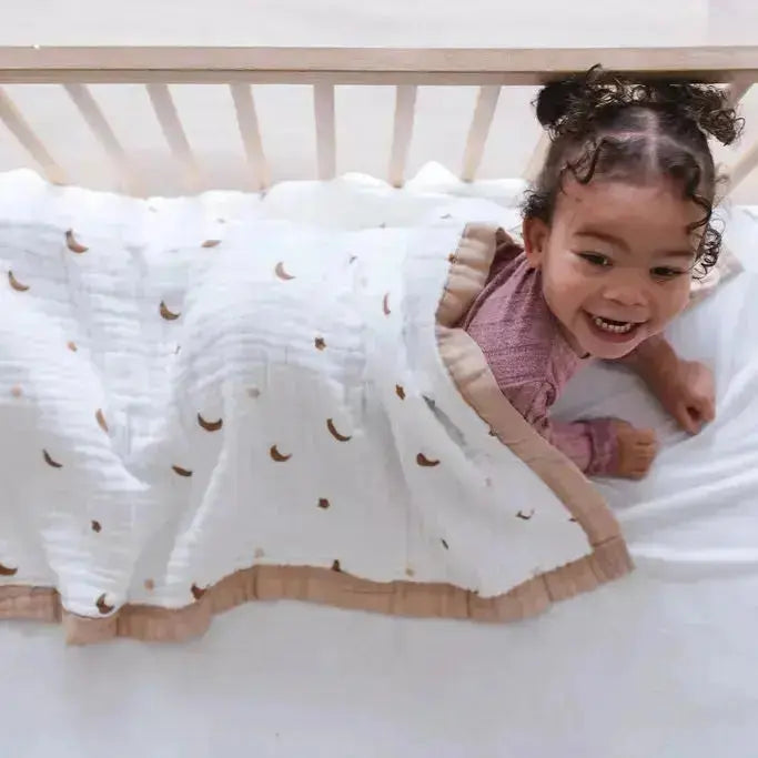 Moonlit Blanket + Ruffled Moonlit Pajamas Bundle
