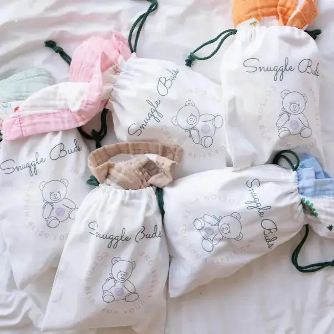 NEW - Lilac Flutter – 100% Muslin Cotton Baby Blanket Quilt for Newborns & Toddlers