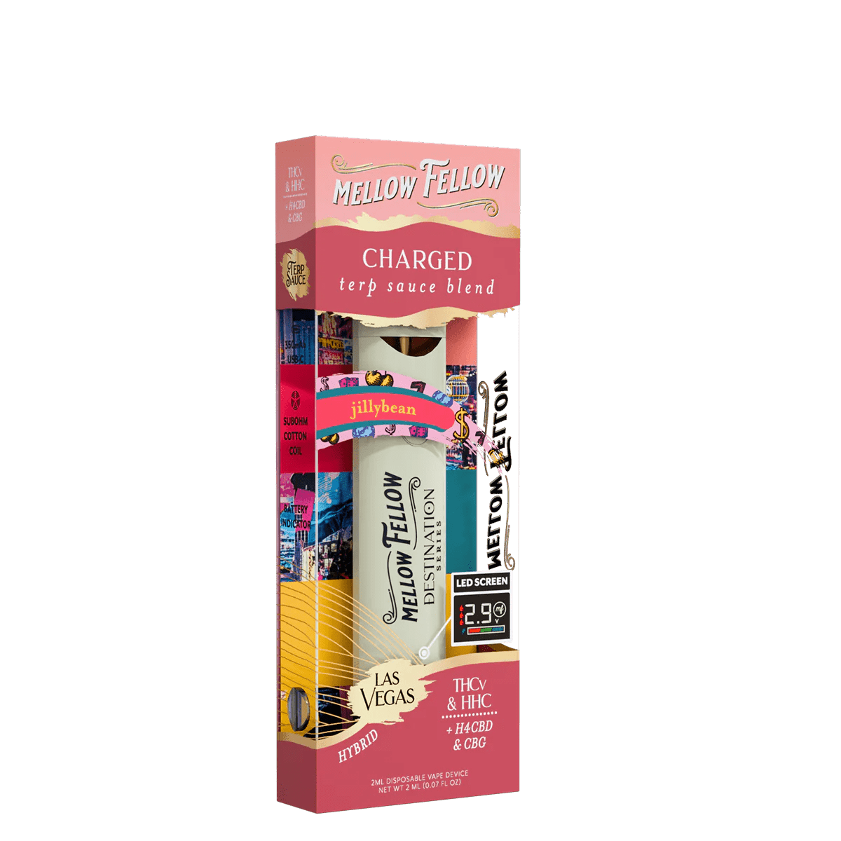 Charged Blend - Terp Sauce 2ml Disposable Vape - Jillybean (Hybrid)