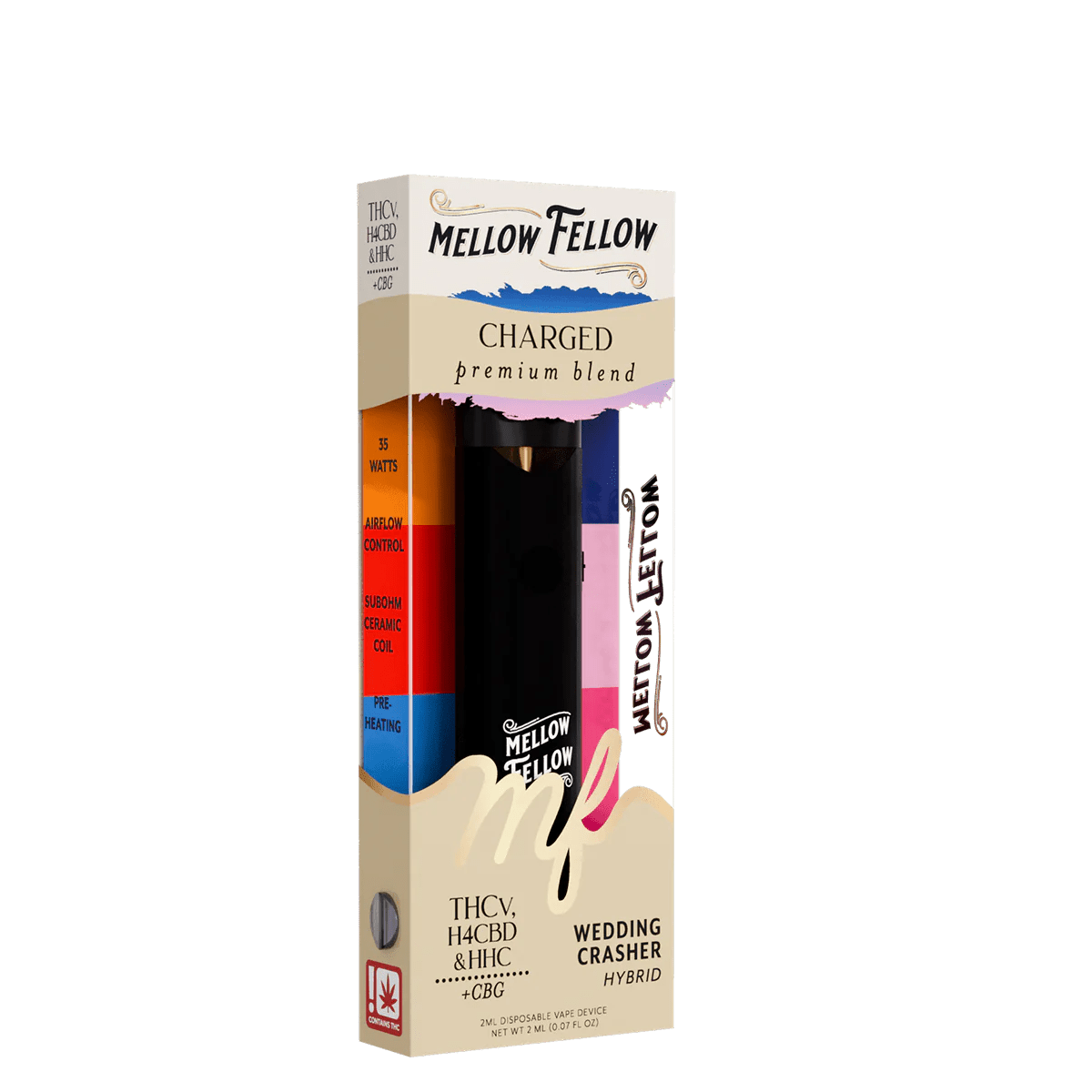 Charged Blend 2ml Disposable Vape - Wedding Crasher (Hybrid)