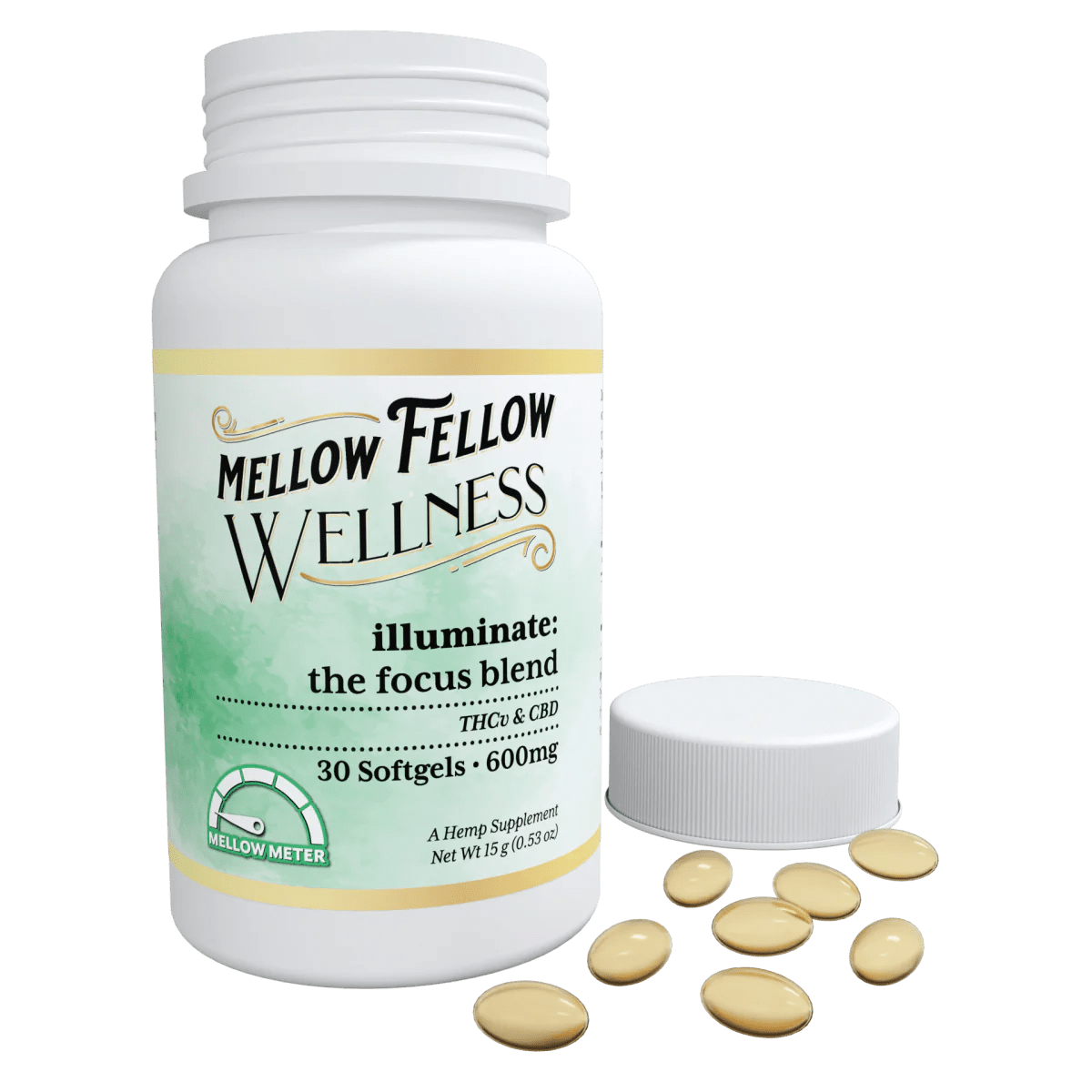 The Focus Blend Softgels - 600mg