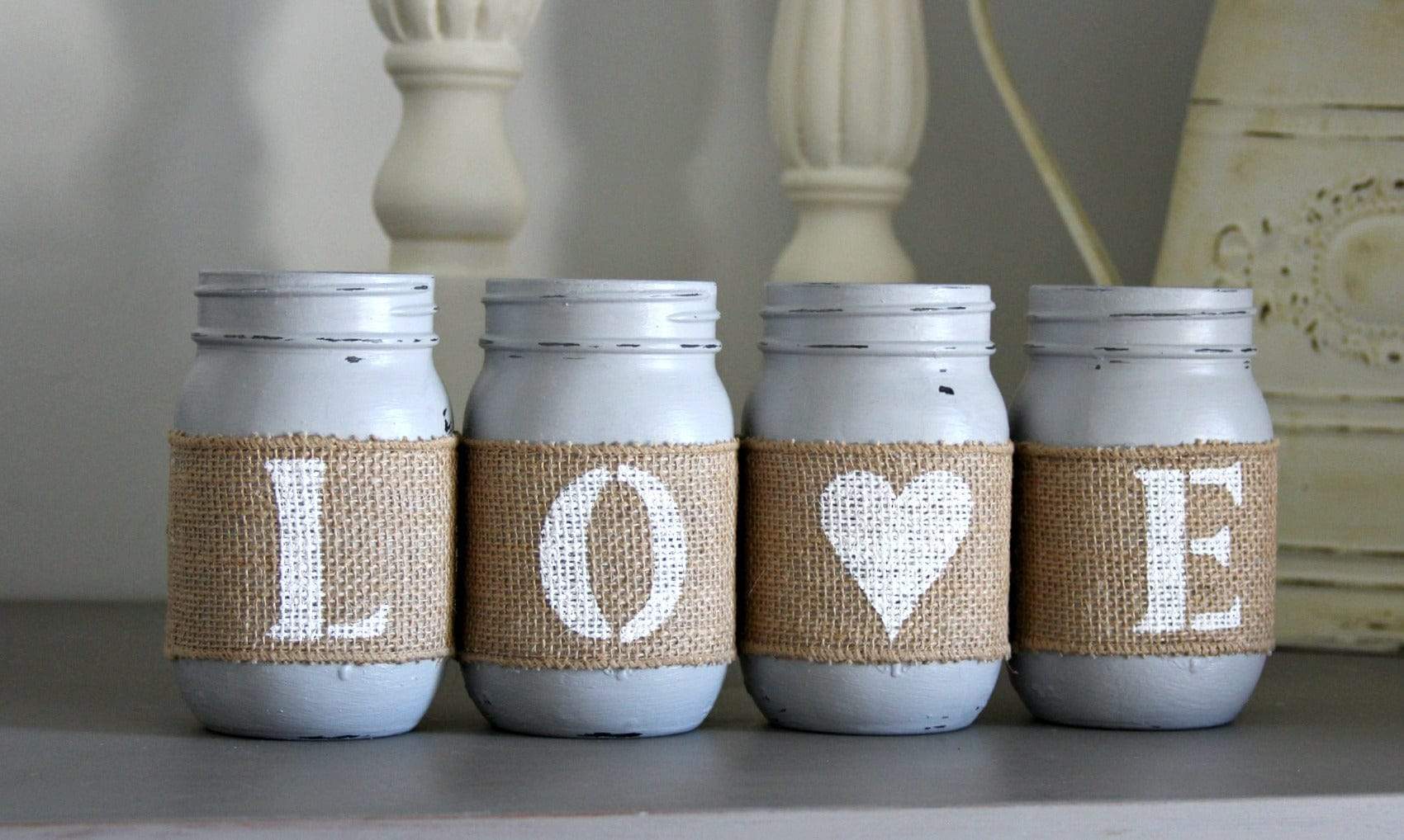 Rustic Valentine's Day Decor Gift Idea | Love - Two Sided