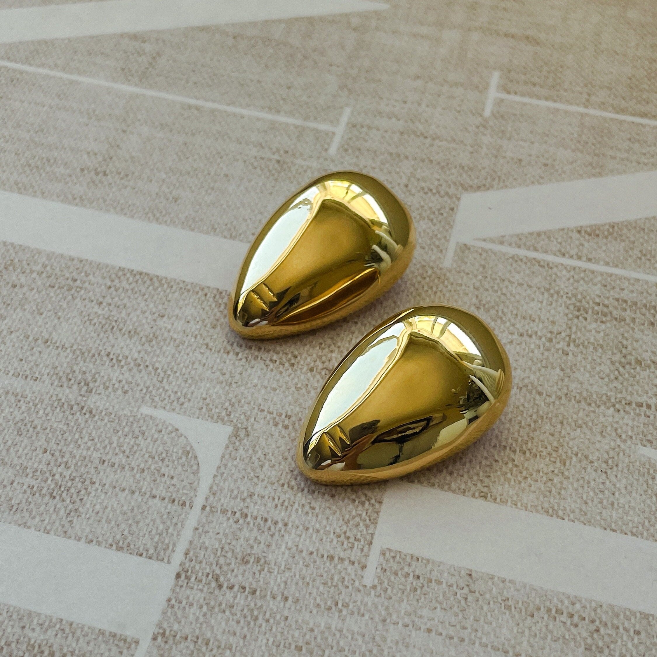 Upside Down Teardrop Earring