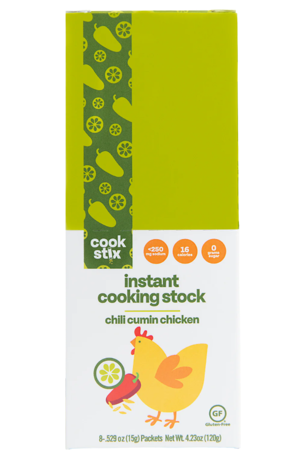 Chili Cumin Chicken Stock - 8 Stix