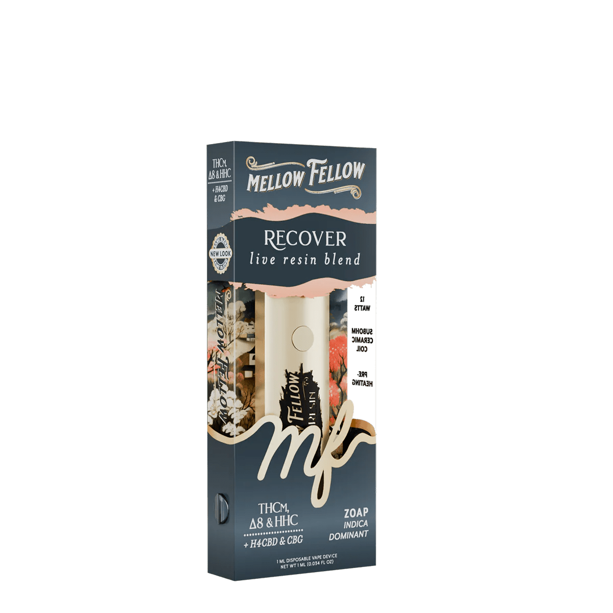Recover Blend - Live Resin 1ml Disposable Vape - Zoap (Indica Dominant)