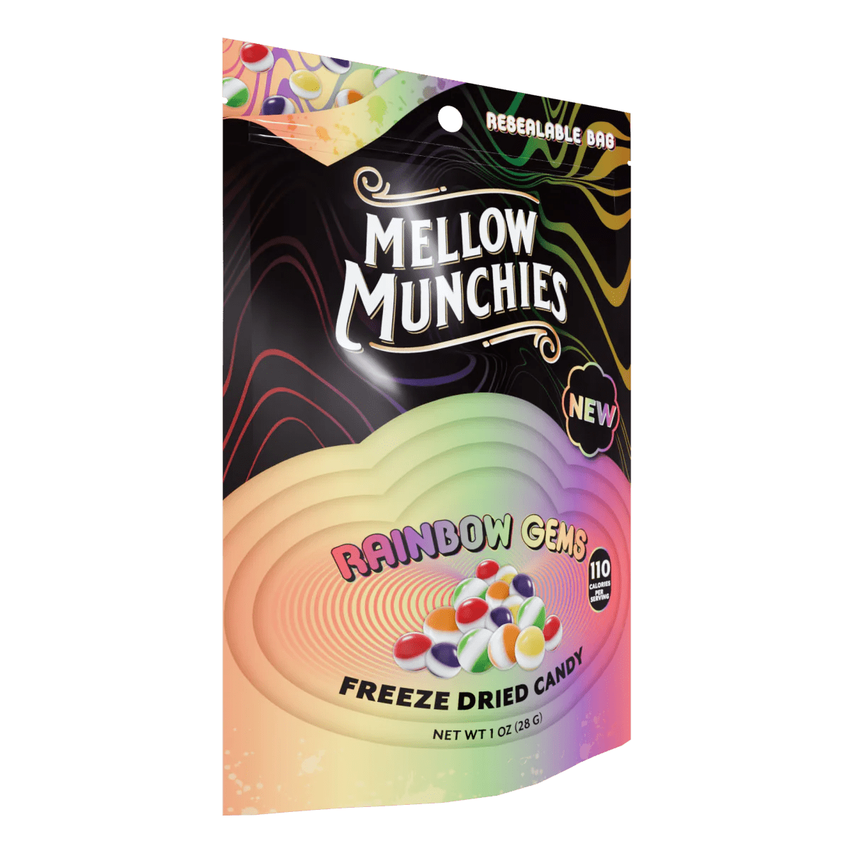 Rainbow Gems Freeze Dried Candy - Snack Size