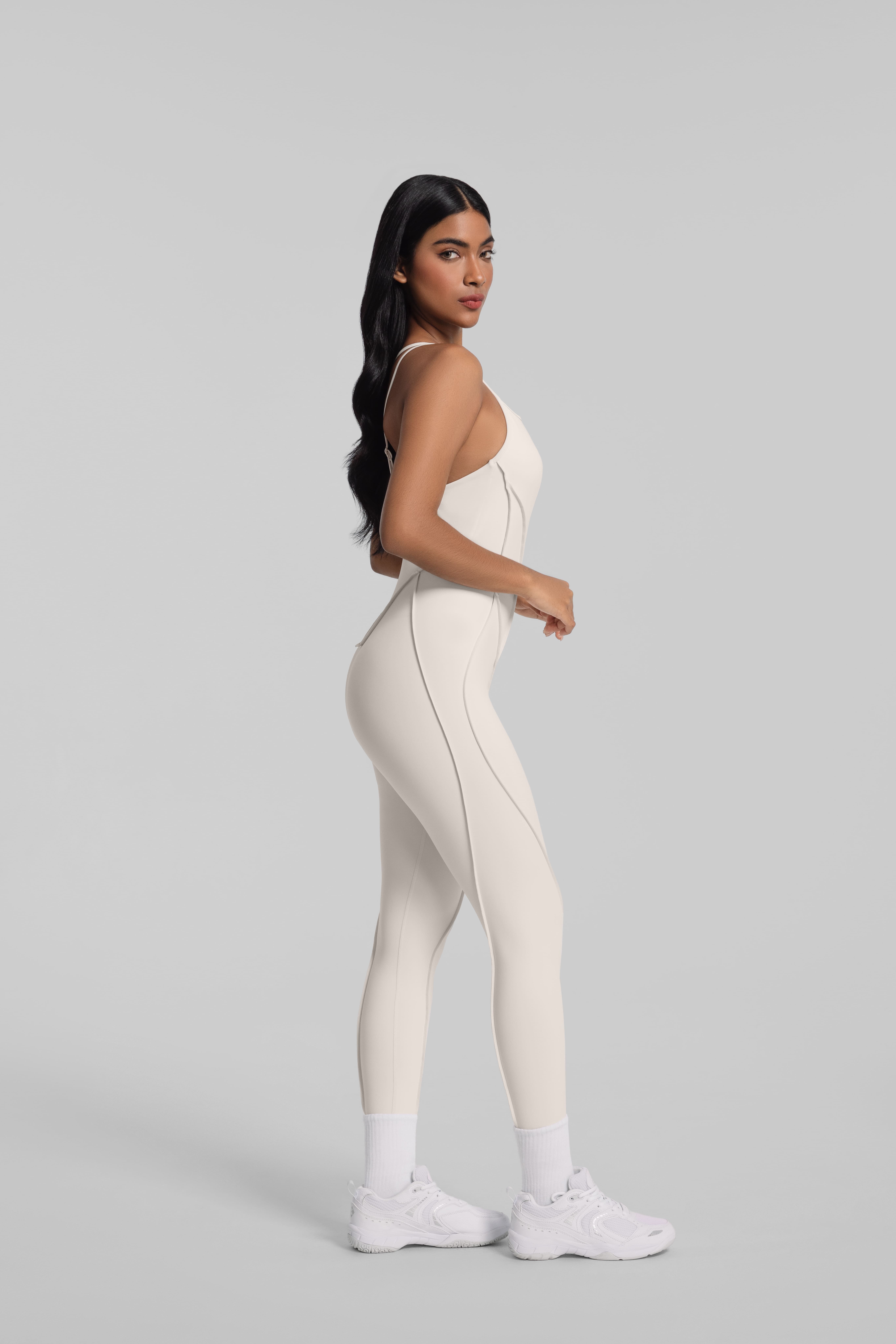 Strappy Back Catsuit