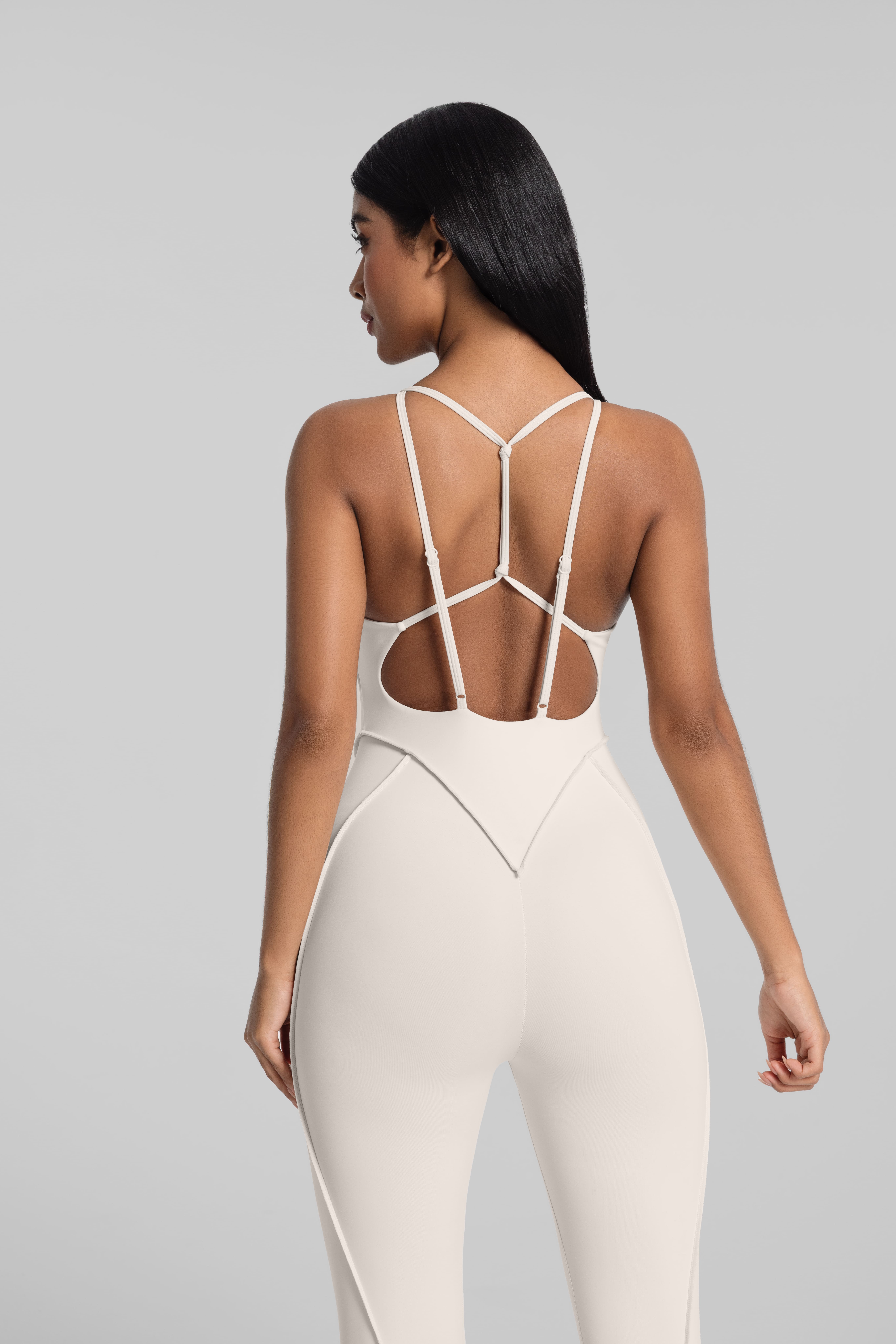 Strappy Back Catsuit