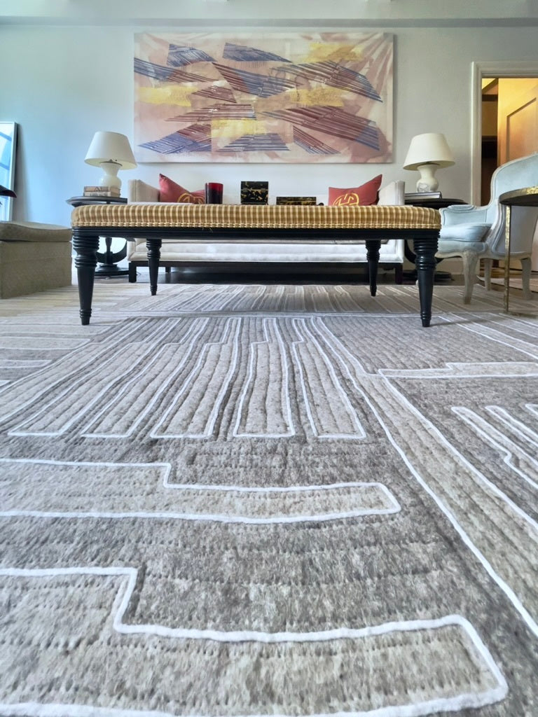 VSU 61.1 Vectors Shyrdak Rug