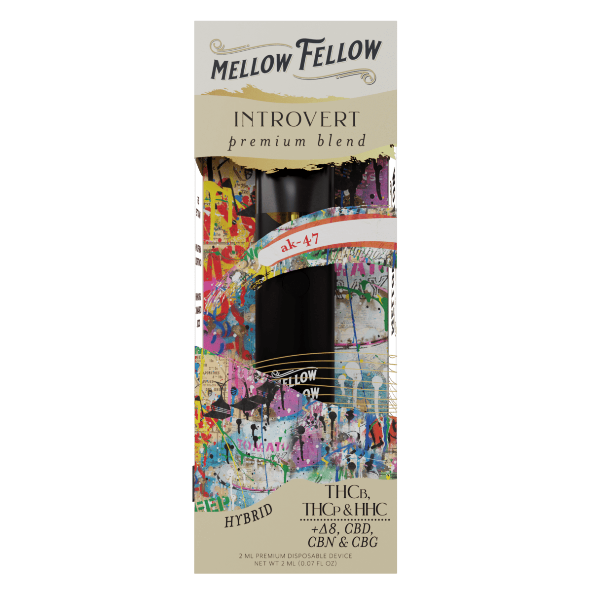 Introvert Blend 2ml Disposable Vape - AK-47 (Hybrid)