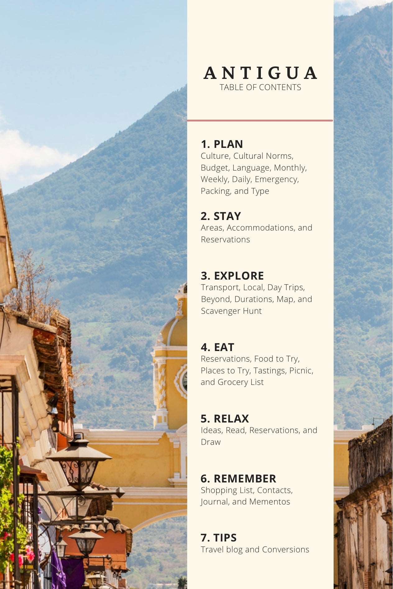 Antigua Guatemala Guide Books for Volcano Hikes & Cultural Tips