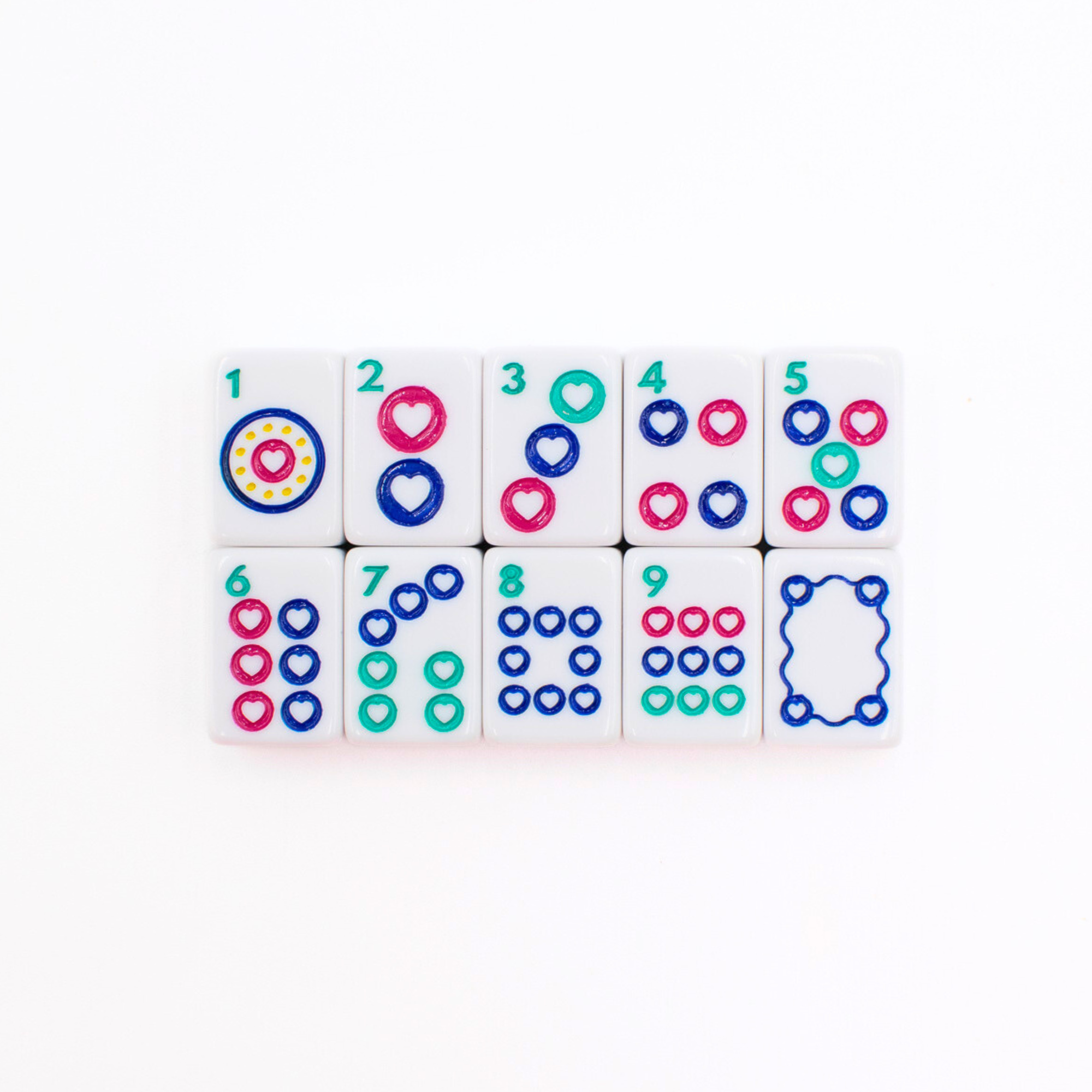 MINI TRAVEL MAHJONG  |  Mini Anywhere Series  |  White