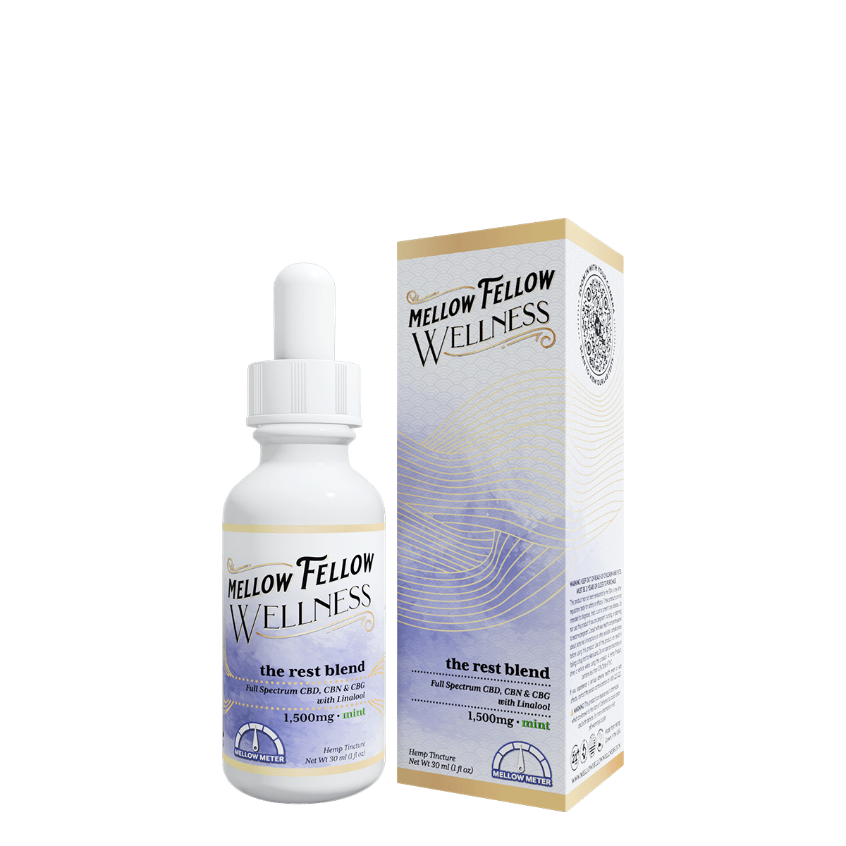 The Rest Blend CBD Tincture - 1500mg - Mint
