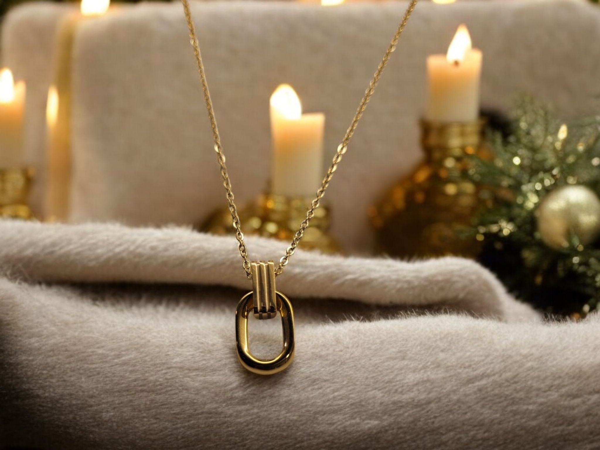 Ella Gold Slide Pendant