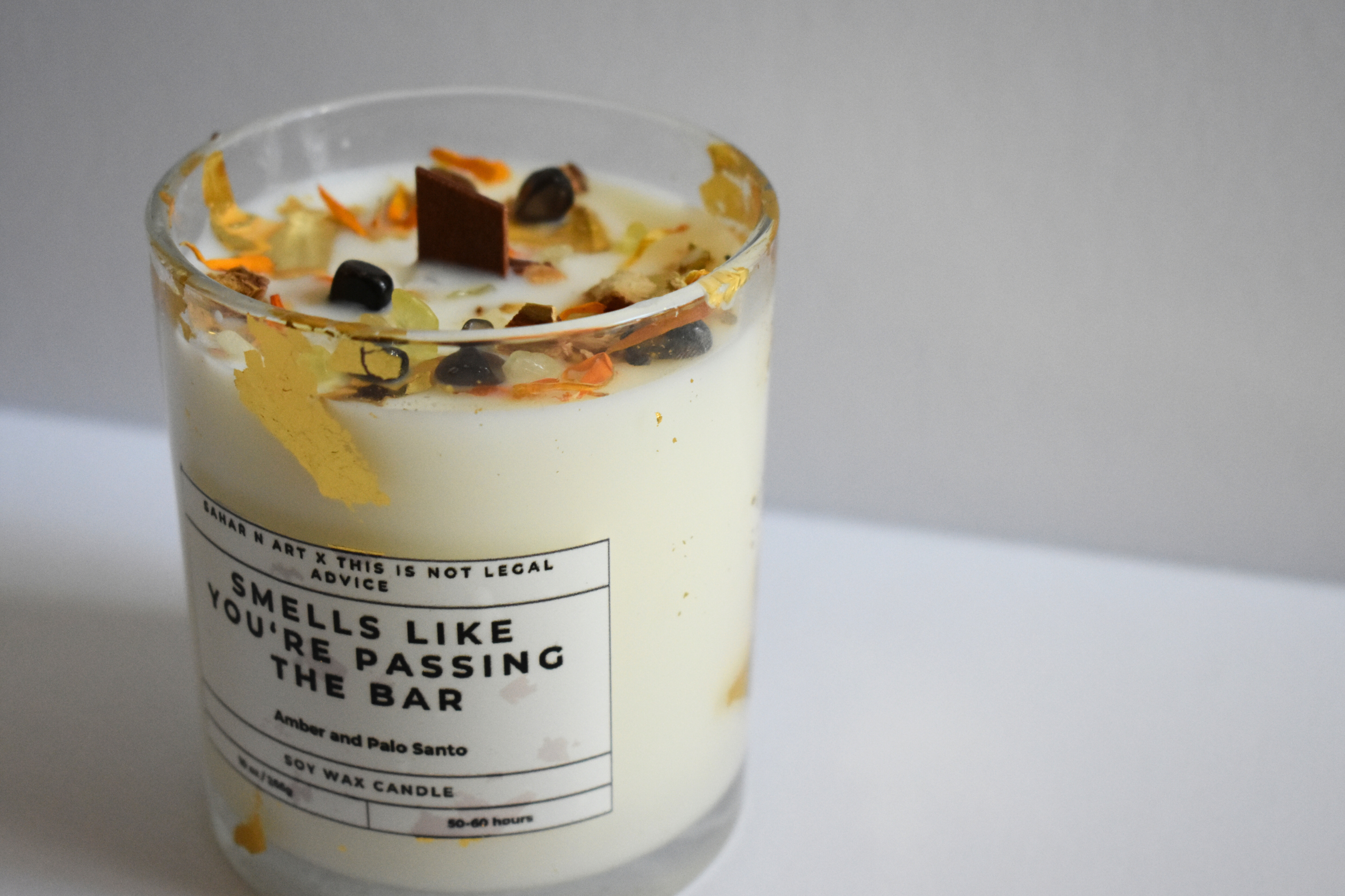 Smell's Like You're Passing the Bar Candle