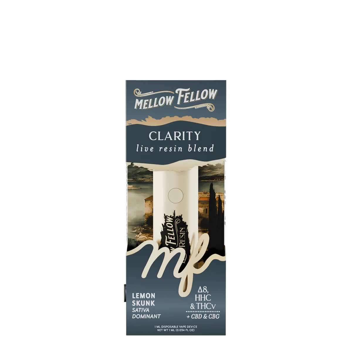Clarity Blend - Live Resin 1ml Disposable Vape - Lemon Skunk (Sativa Dominant)