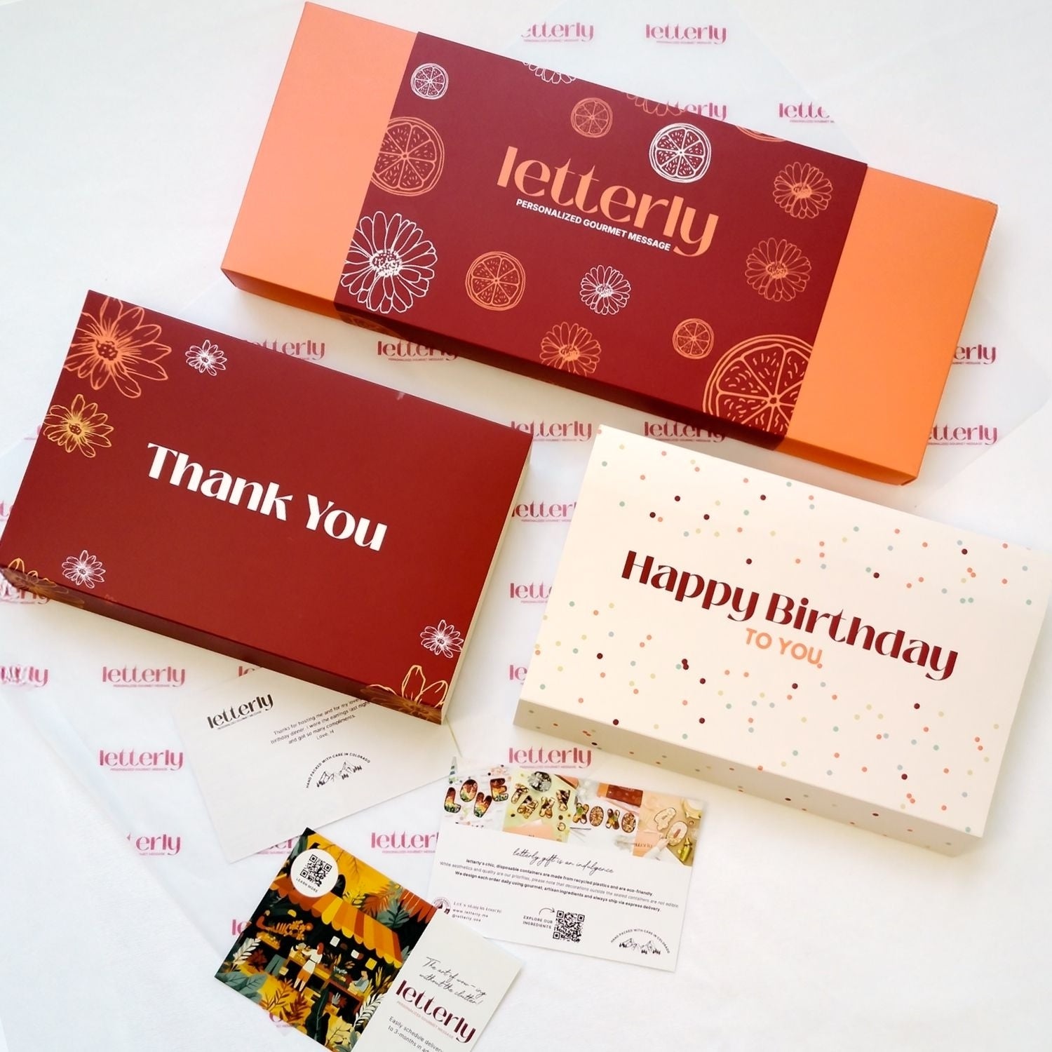 LOVE Gourmet Gift Box: Edible Letters Filled with Artisanal Treats