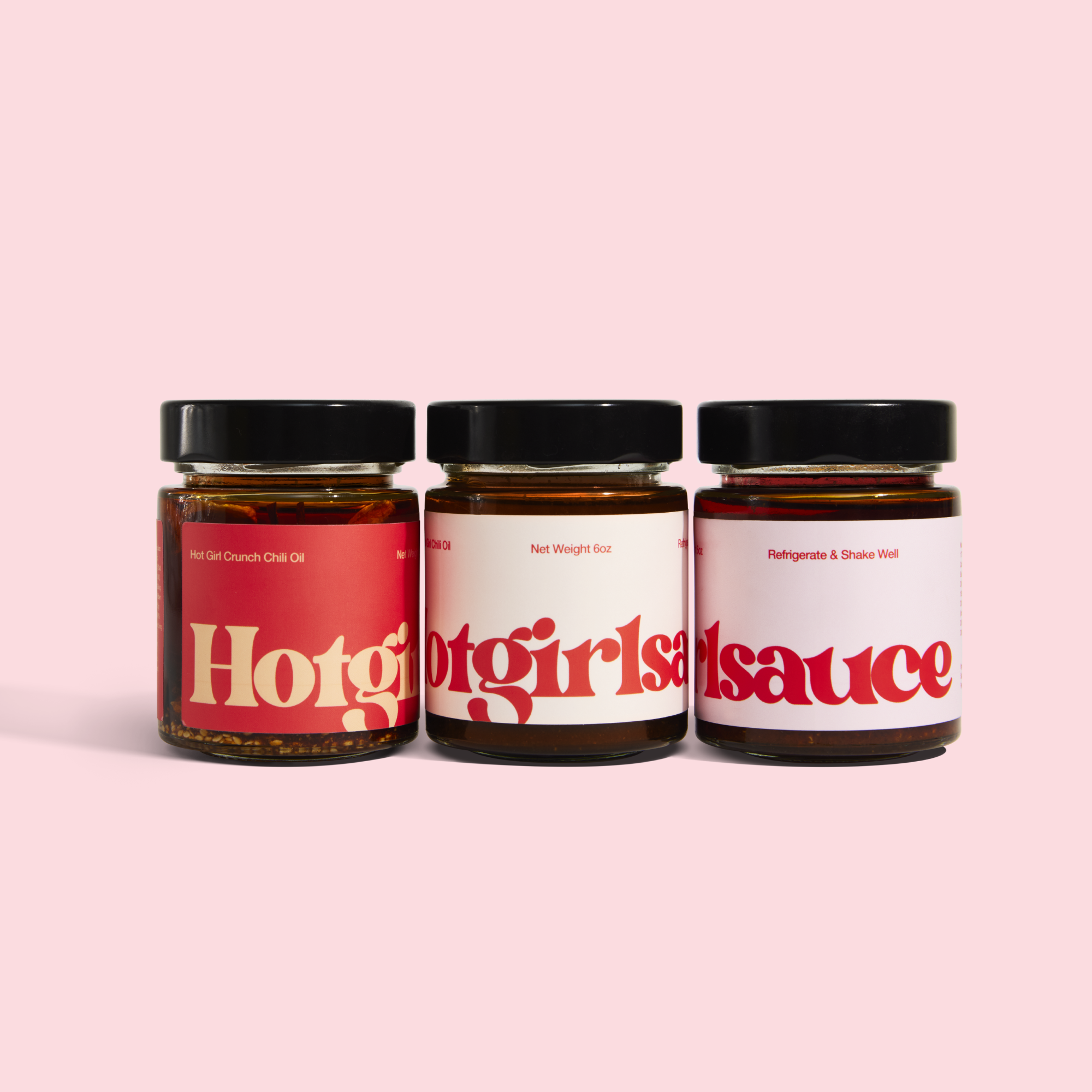 Hot Girl Trio of Chili Oil