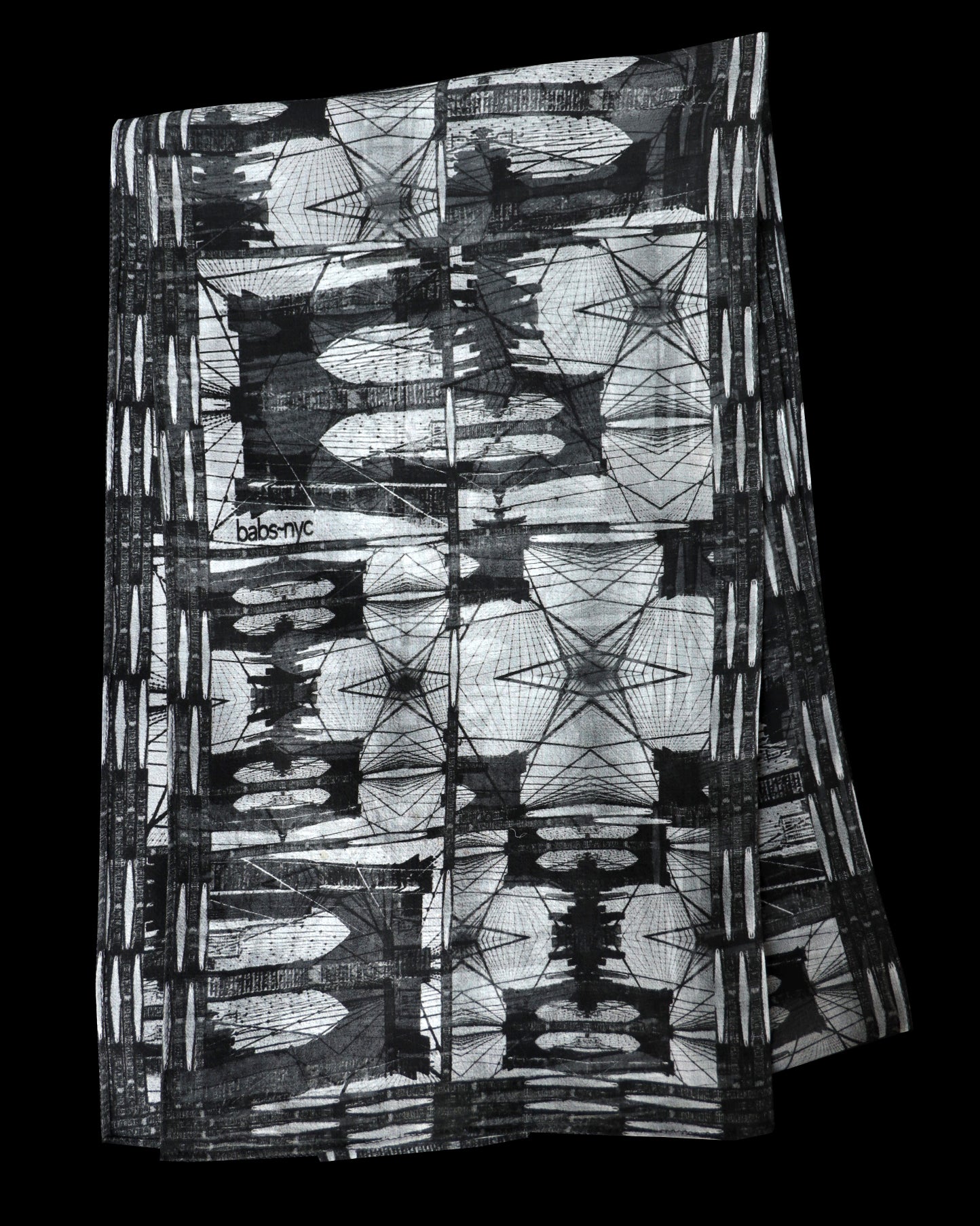 Babs Brooklyn Bridge Silk Scarf