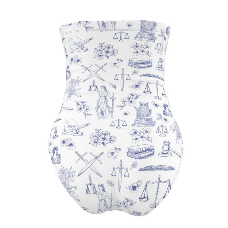 Courtroom Botanica Strapless Swimsuit