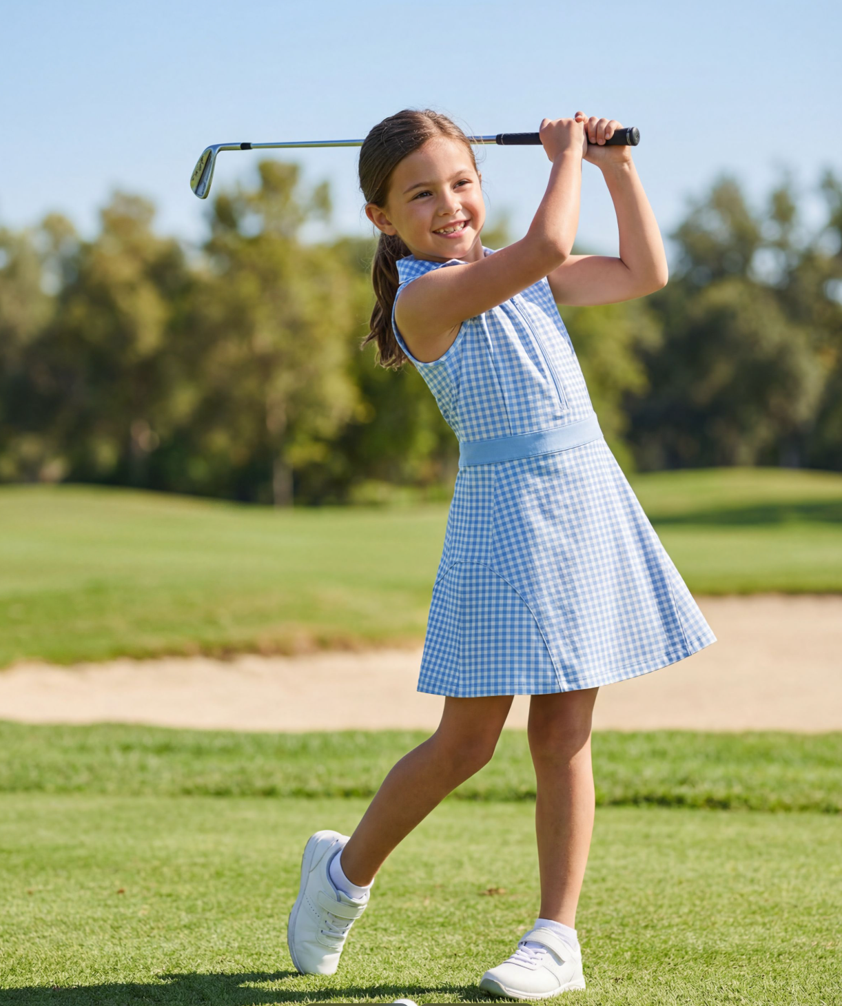Laura Littles Gingham Golf Dress