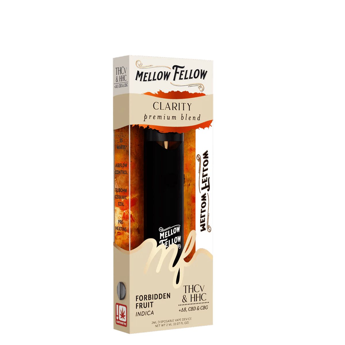 Clarity Blend 2ml Disposable Vape - Forbidden Fruit (Indica)