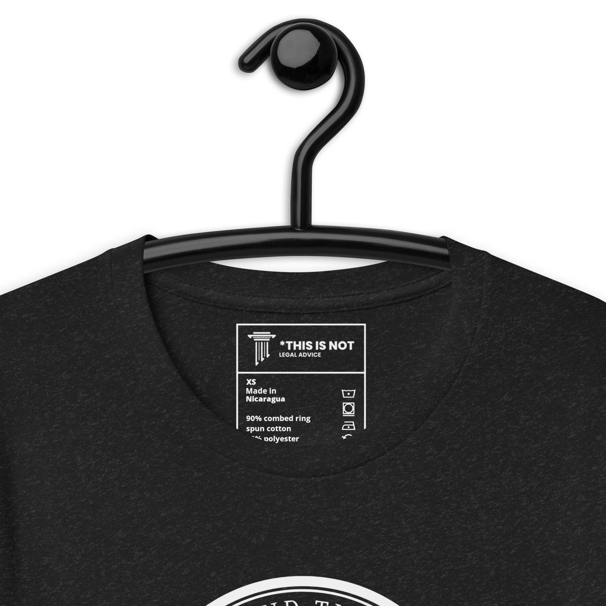 Not Your Lawyer Unisex t-shirt