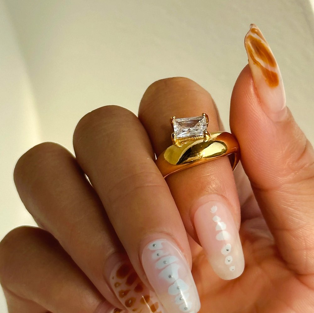 Gold Wave Ring
