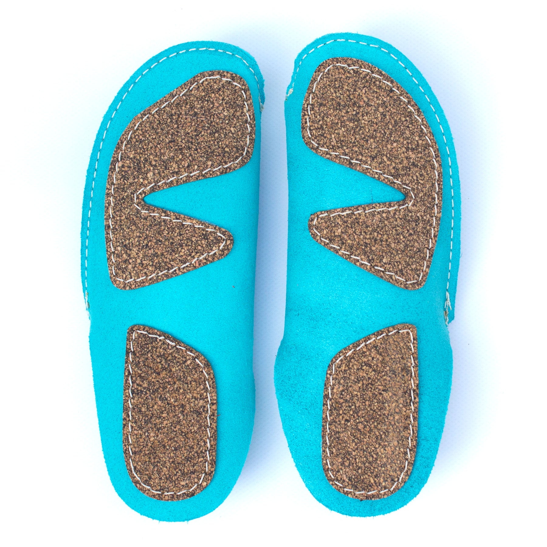 Turquoise CP Slippers Luxe
