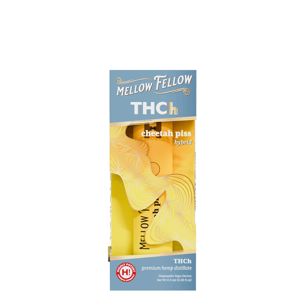 THCh 0.5g Disposable Vape - Cheetah Piss (Hybrid)