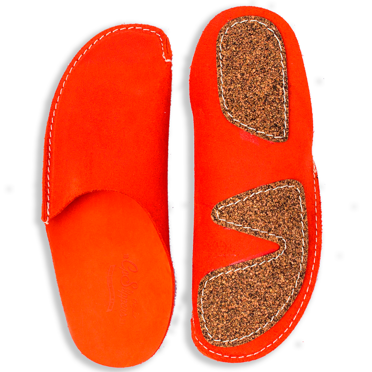 Orange CP Slippers Luxe