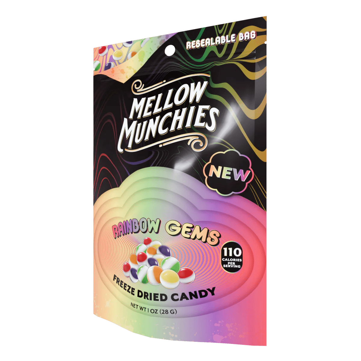 Rainbow Gems Freeze Dried Candy - Snack Size