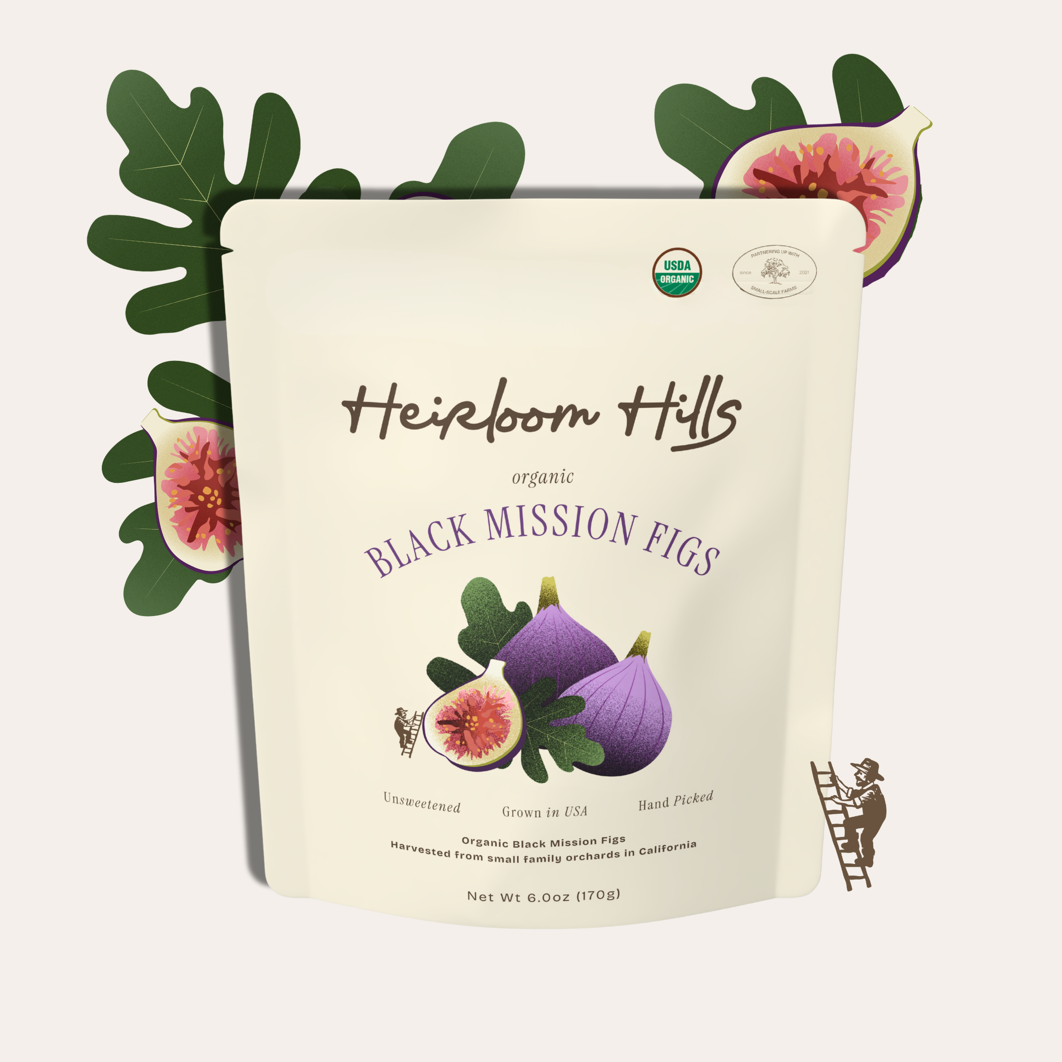 Organic Black Mission Figs