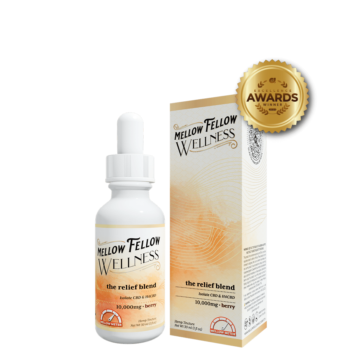 The Relief Blend CBD Tincture - 10,000mg - Berry