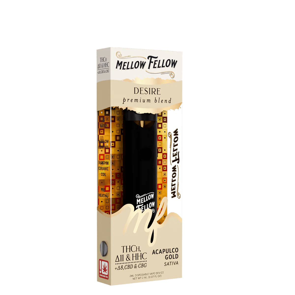 Desire Blend 2ml Disposable Vape - Acapulco Gold (Sativa)